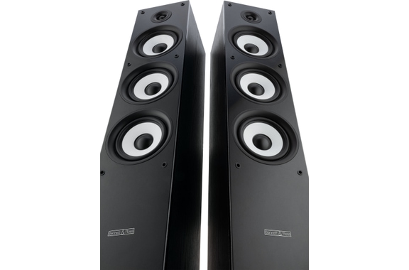 Bennett & Ross Ultrasphere HiFi Standlautsprecher Paar schwarz 2 x 100W RMS  - Retoure (Zustand: gut) image 5