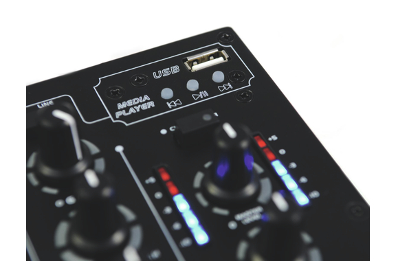 Omnitronic PM-311P DJ Mixer avec Set Player image 5
