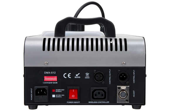 Showlite SN-1500D DMX Nebelmaschine 1500W inkl. Fernbedienung mit Timer image 5