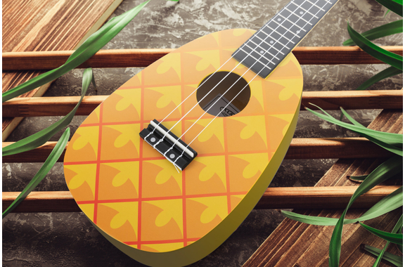 Classic Cantabile UC-240A ANA 24" Ukulélé Concert Pineapple image 5