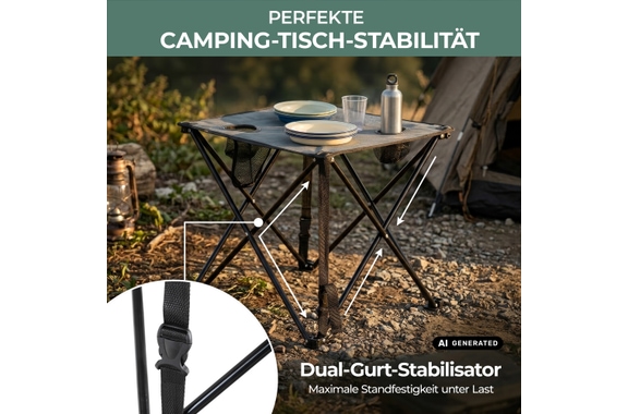 Stagecaptain CS-4547 GY Ensemble Table De Camping Gris image 5