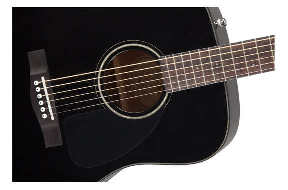 Fender CD-60 Dreadnought V3 DS Black Starter Set image 5