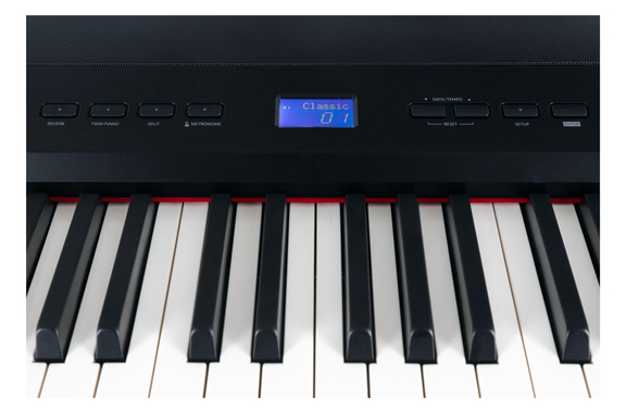 Steinmayer P-60 SM Stagepiano Set met Onderstel zwart image 5