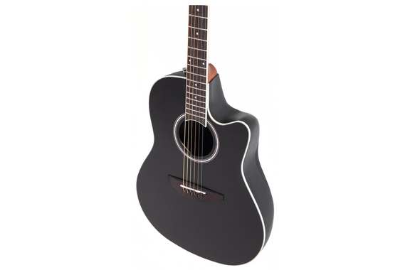 Applause AB24-5S Standard Mid Depth Guitarra Black Satin image 5