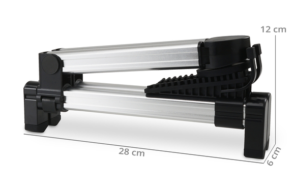 Rocktile GSF-2020S Universal Gitarrenständer faltbar silber 3x Set image 5