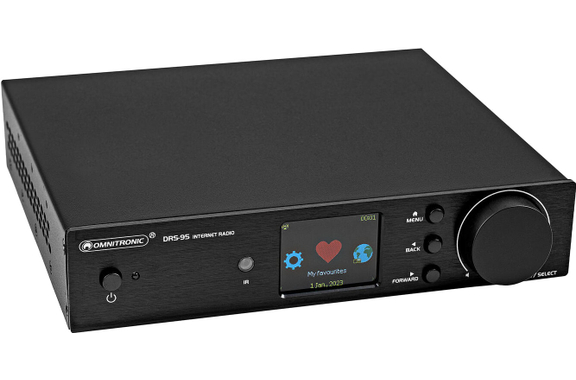 Omnitronic DRS-95 Internet Radio with DAB+ and Bluetooth image 5