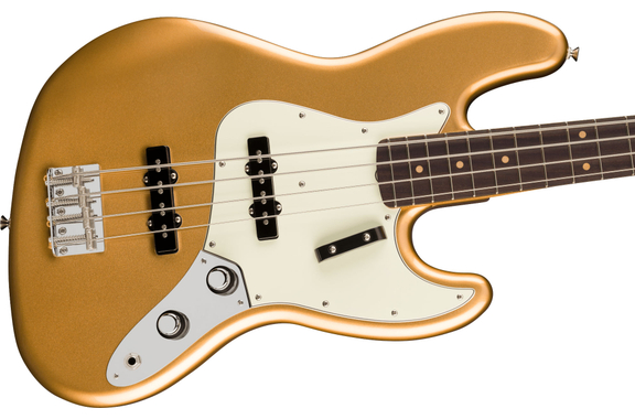 Fender Vintera III Early 60s Jazz Bass Aztec Gold image 5