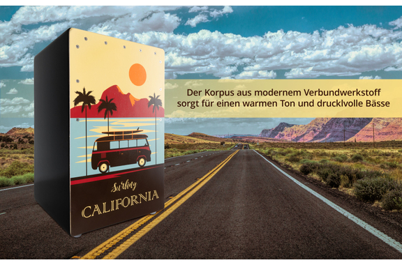 XDrum Design Series Cajon "California" Set incl. bolsa + escuela image 5