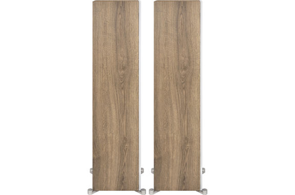 ELAC Debut Reference DFR52 Floorstanding Speakers Pair White/Oak image 5