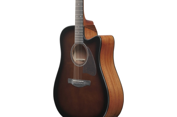 Ibanez AAD51CE-DVS Western Guitar Dark Violin Sunburst image 5