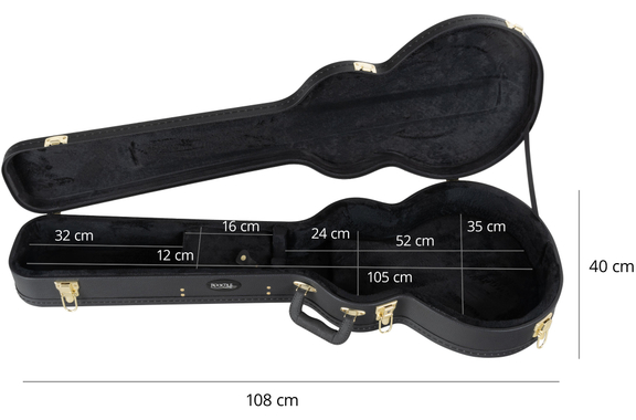 Rocktile E-Gitarrenkoffer Single Cut Style image 5