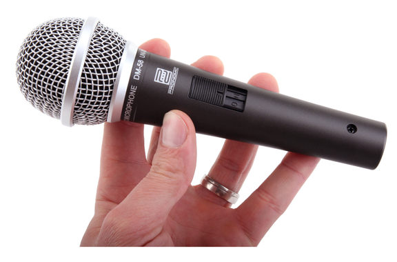 Pronomic DM-58 Vocal Microfoon met Schakelaar Starter SET incl. Standaard + Klem + Kabel image 5