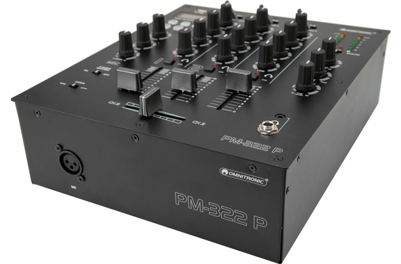 Omnitronic PM-322P DJ Mixer met Bluetooth & MP3-Player image 5