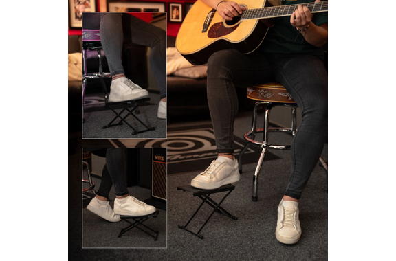 Rocktile Guitar Footrest Black image 5