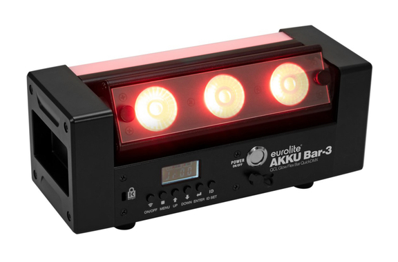 Eurolite AKKU Bar-3 Glow QCL Flex QuickDMX Set da 2 image 5