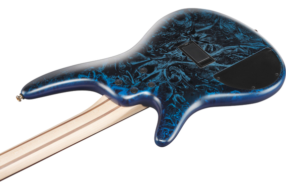 Ibanez SR300EDX-CZM Electric Bass Cosmic Blue Frozen Matte image 5