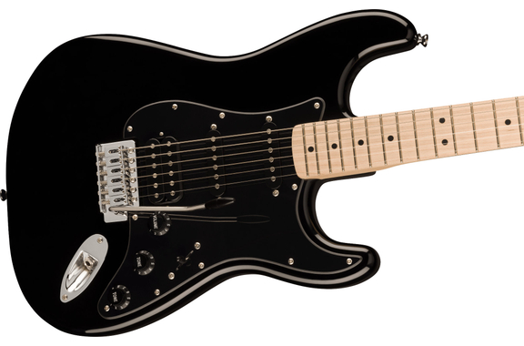 Squier Sonic Stratocaster HSS Black Starter Set image 5