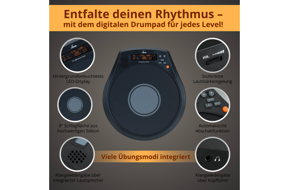 XDrum DT-1000 Drum Trainer Rhythm Coach image 5