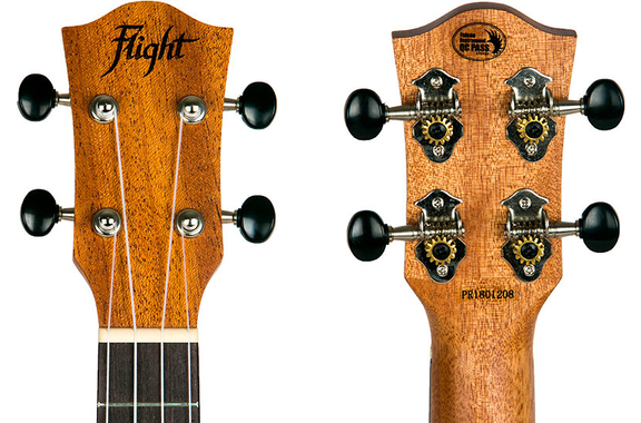 Flight DUS371 Mahogany Sopran Ukulele image 5