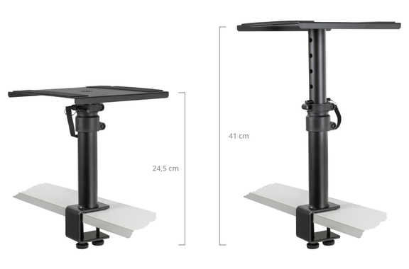 Pronomic SLS-36K BK Tischstative mit Klemme für Studio Monitore image 5