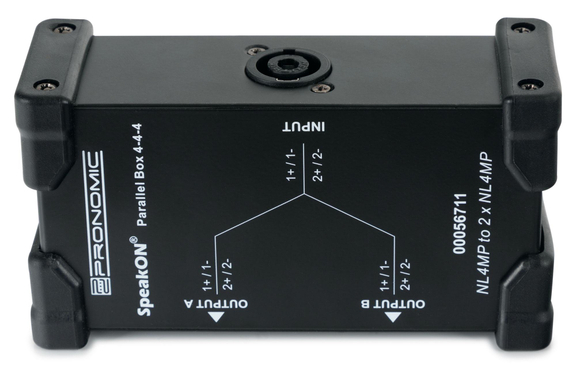 Pronomic Speakon Parallel Box 4-4-4 image 5