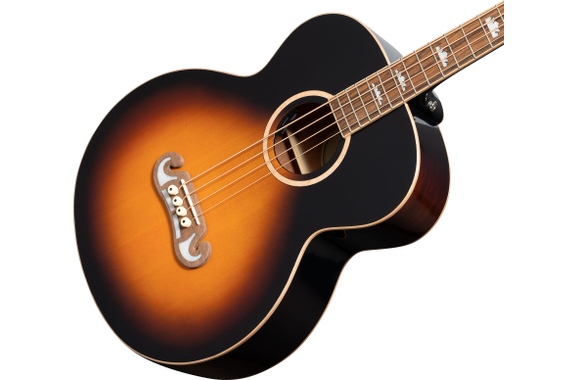 Epiphone El Capitan J-200 Studio Bass Aged Vintage Sunburst image 5