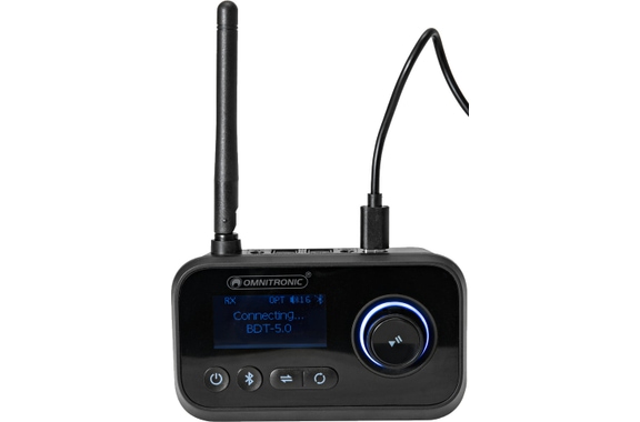 Omnitronic BDT-5.2PRO Aptx Bluetooth Transceiver image 5