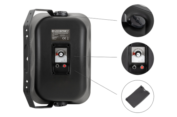 McGrey OLS-651BK Outdoor-Lautsprecher 60 Watt Schwarz  - Retoure (Zustand: sehr gut) image 5