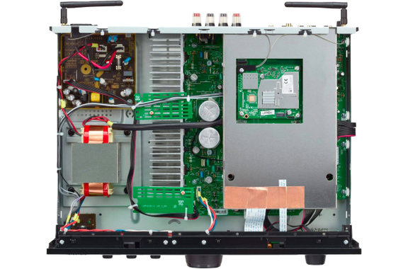 Denon PMA-900HNE HEOS Netzwerk-Stereo-Vollverstärker Silber image 5