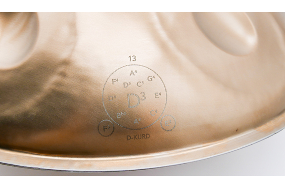 Patera HPDM-13 Handpan D Kurd image 5