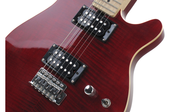 Rocktile Pro MM150-TR Guitare Électrique Transparent Red Set avec Accessoires image 5