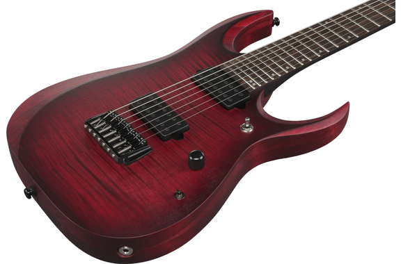 Ibanez RGD721FA-WUF RGD Stained Wine Red Burst Flat image 5