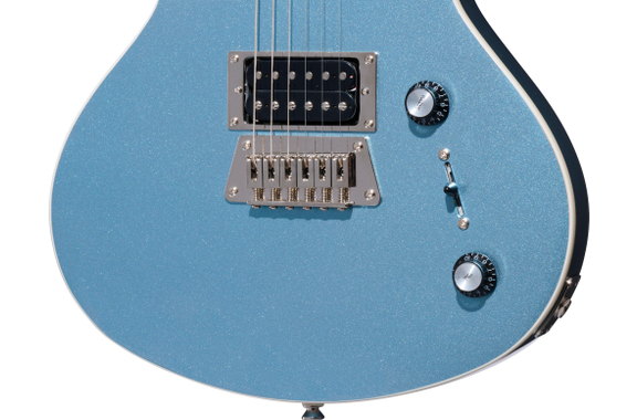 Epiphone Waxx Nighthawk Studio Pelham Blue image 5