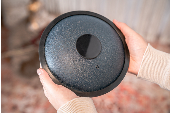 Meinl Sonic Energy Small Steel Tongue Drum Navy Blue image 5