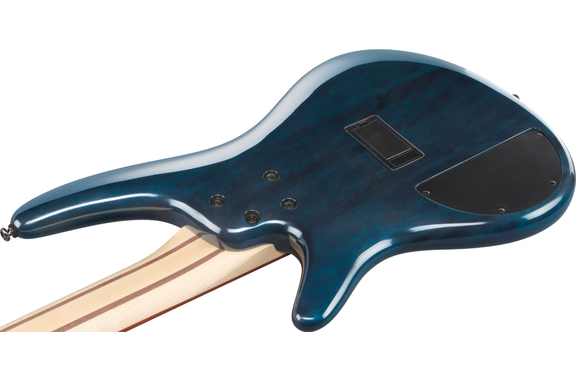 Ibanez SR405EQM-SCB Electric Bass Stained Cosmic Blue Starburst image 5