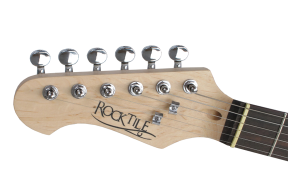 Rocktile Pro ST3-BK Chitarra Elettrica Nera per Mancini + Scuola di Chitarra image 5