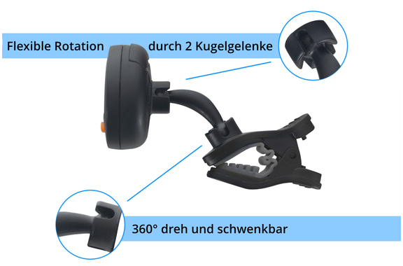 Classic Cantabile T-36 Mini-Multi-Color Clip Tuner image 5