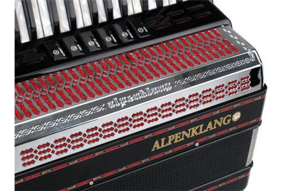 Alpenklang Pro acordeón III 72 MH negro image 5