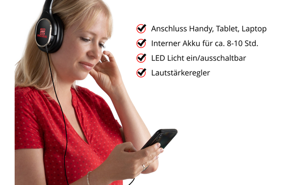 Pronomic SDH-340/16 USB-C Silent Disco V2 Kopfhörer Set + Ladegerät image 5