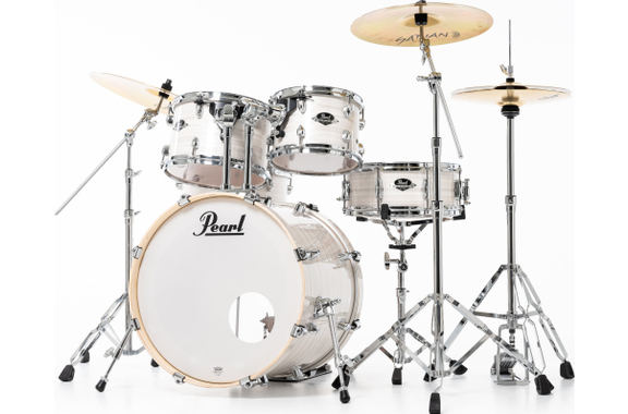 Pearl Export EXX705NBR/C777 Drumkit Slipstream White Set mit Taschen image 5