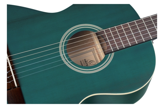 Ortega RST5M-3/4OC Guitare Classique Ocean Blue Set image 5