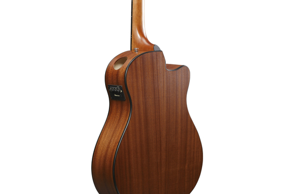 Ibanez AAM50LCE-OL Open Pore Light Brown Sunburst image 5