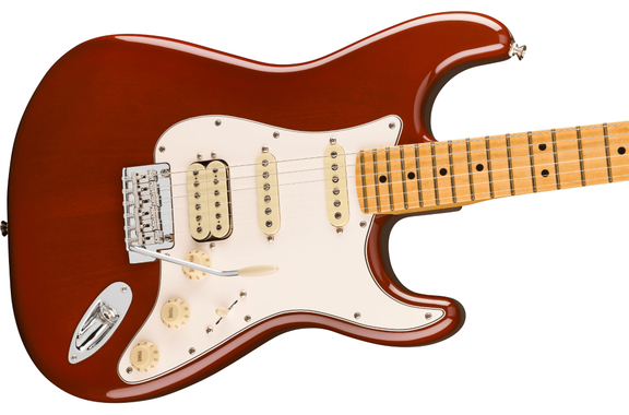 Fender Player II Stratocaster HSS MN Transparent Mocha Burst image 5