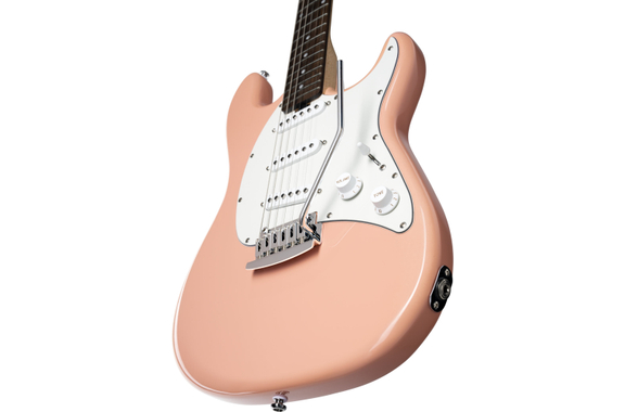 Sterling S.U.B. Cutlass CT30 SSS Pueblo Pink image 5