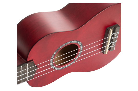 Cascha Soprano Ukulele Red image 5