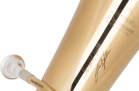 Miraphone Bb-Tenorhorn 47WL4 "Böhmische Liebe" lackiert/gebürstet image 5