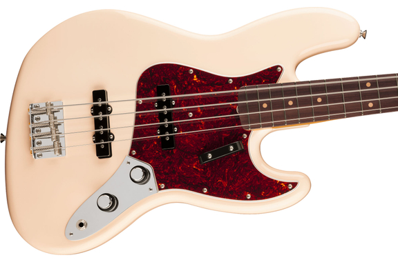 Fender Vintera III Early 60s Jazz Bass Olympic White image 5