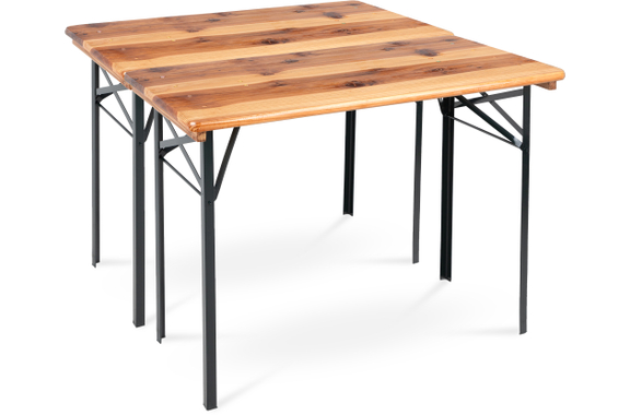 Stagecaptain BBT-117 Hirschgarten Bierzelttisch 117 cm Naturel 2x Set image 5