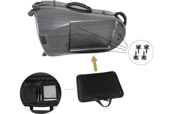 Lechgold Deluxe Koffer für Euphonium image 5