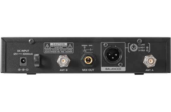 Omnitronic UHF-601 1-Kanal-Funkmikrofon-System 823-832/863-865 MHz image 5